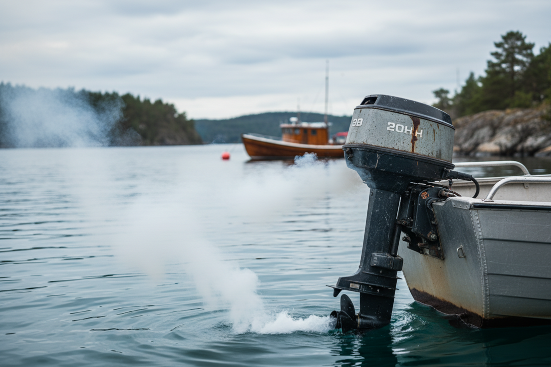 Båtmotor ryker