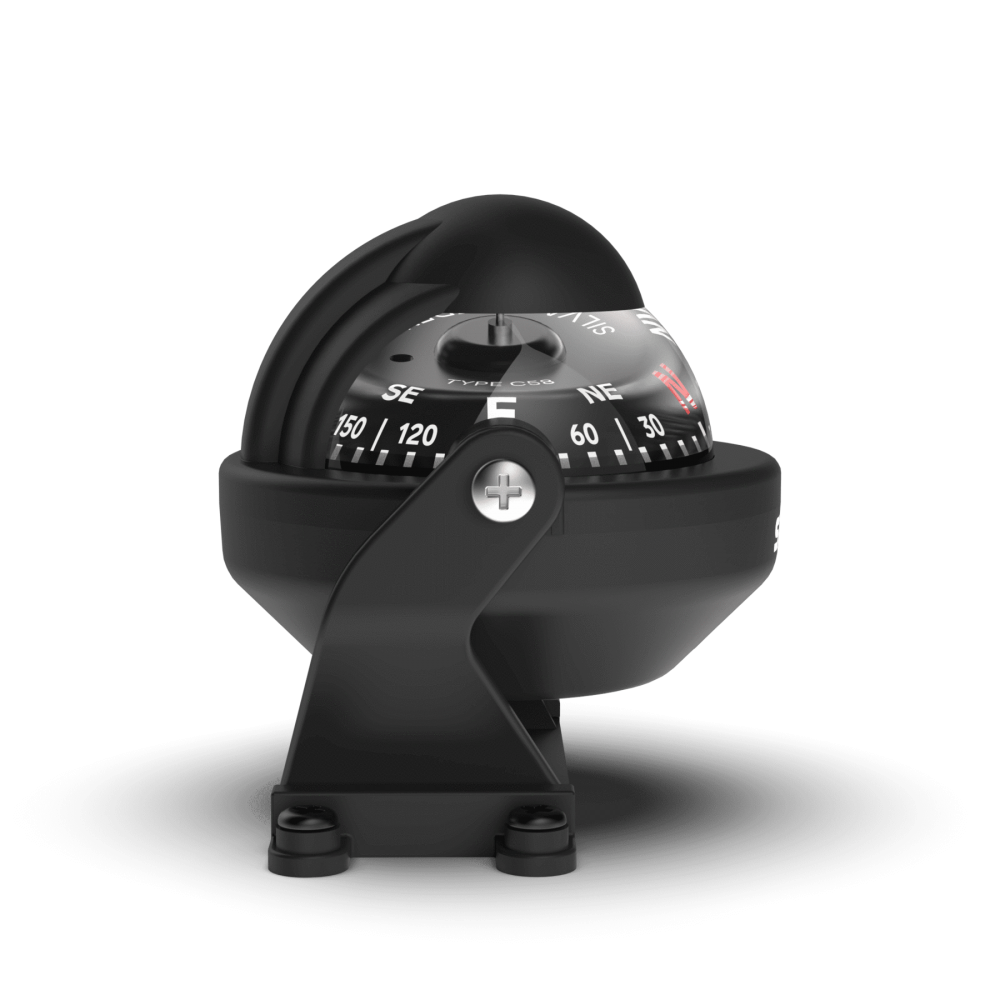 Silva C58 Minikompass Svart – Kompakt & Pålitlig Navigation