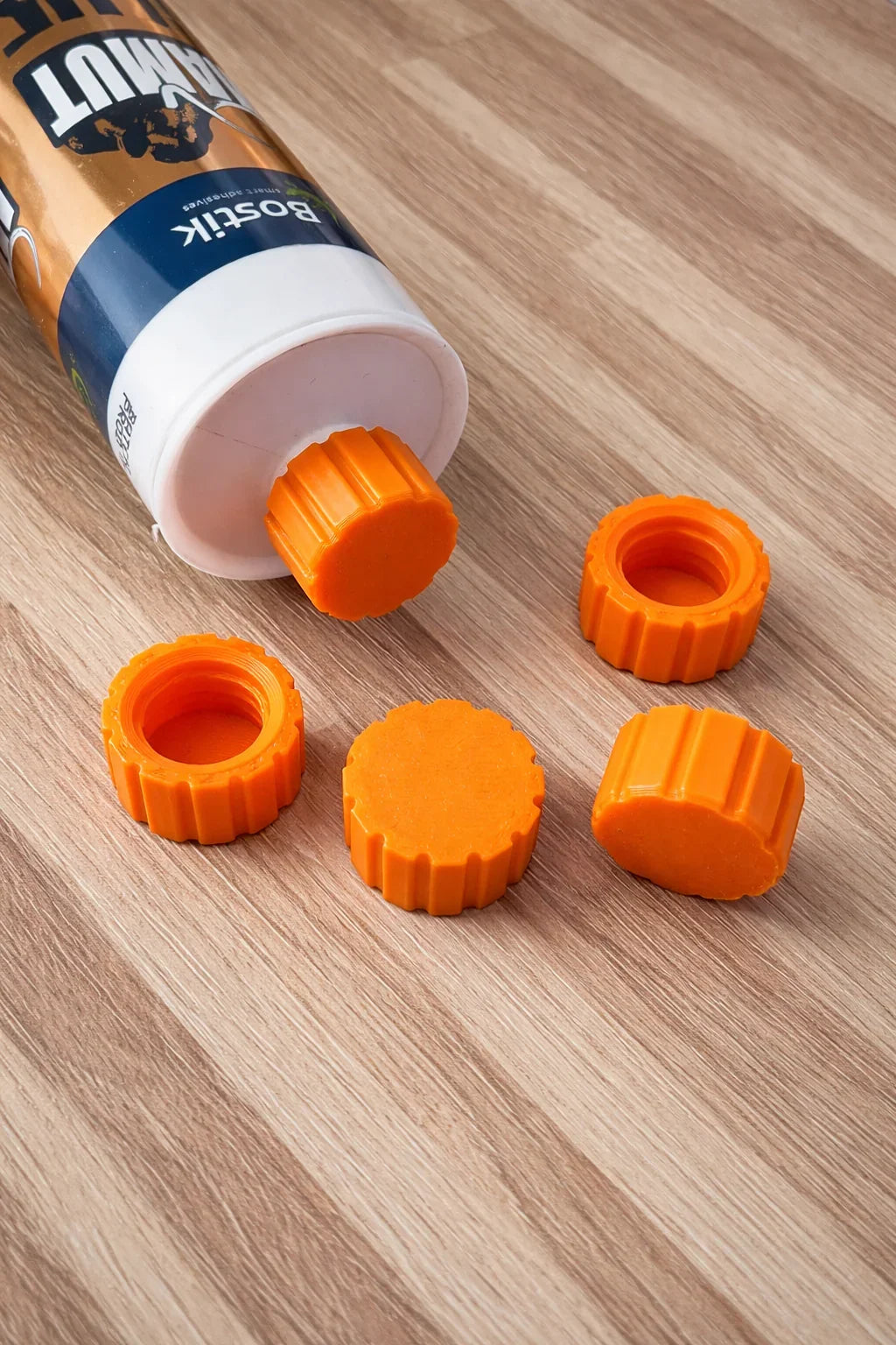 Plaständlock, SILICONE TUBE END CAP
