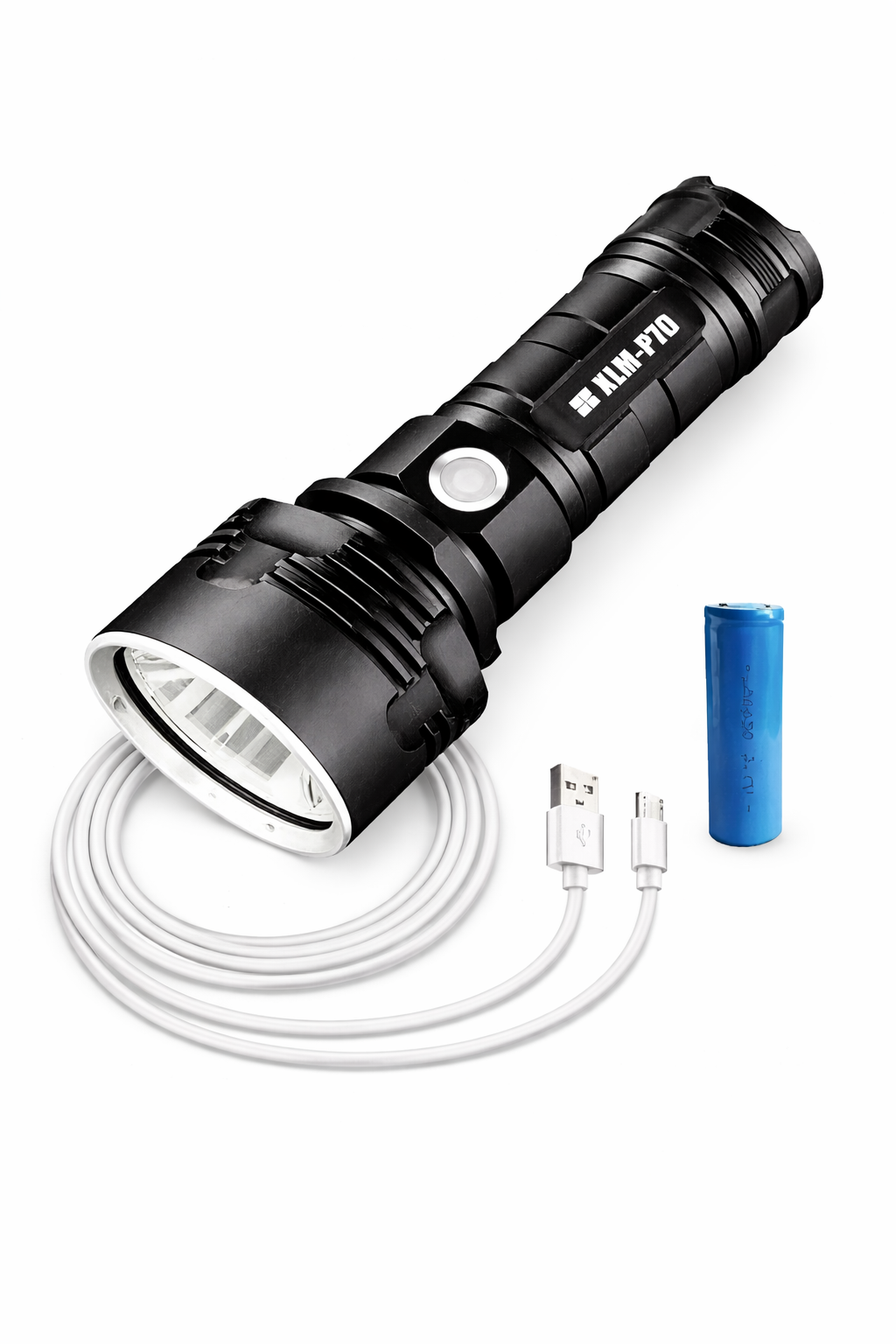 Mini LED Ficklampa – Vattentät & Uppladdningsbar