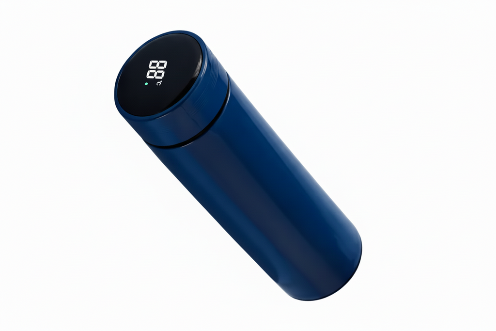 Smart Termos med LCD-display – Håller Varmt & Kallt | 500ml Rostfritt Stål