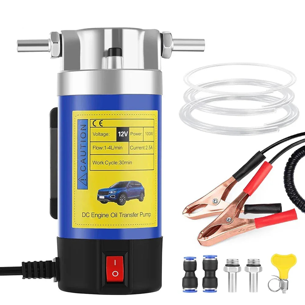 Elektrisk Oljepump 12V - Professionell Överföringspump .