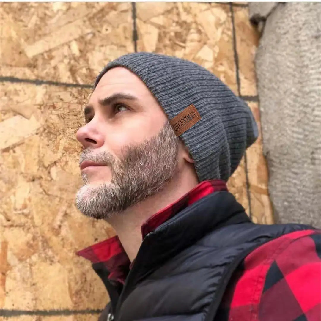 Pälsfodrad Vintermössa - Extra Varm Beanie med Fleecefoder | Unisex Dam & Herr