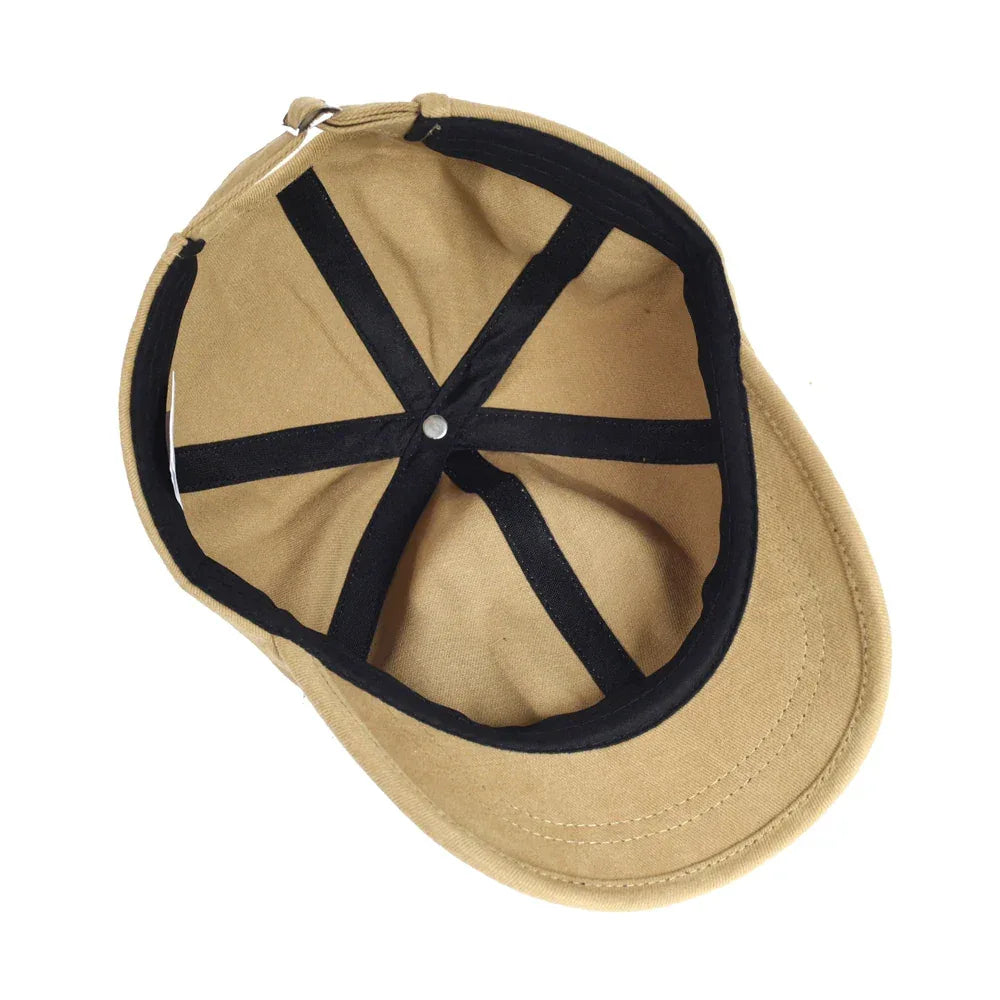 Vintage Baseballkeps Dad Hat - Bomull Unisex Justerbar Trucker Keps