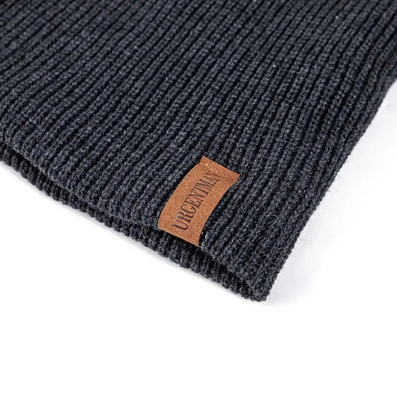 Pälsfodrad Vintermössa - Extra Varm Beanie med Fleecefoder | Unisex Dam & Herr