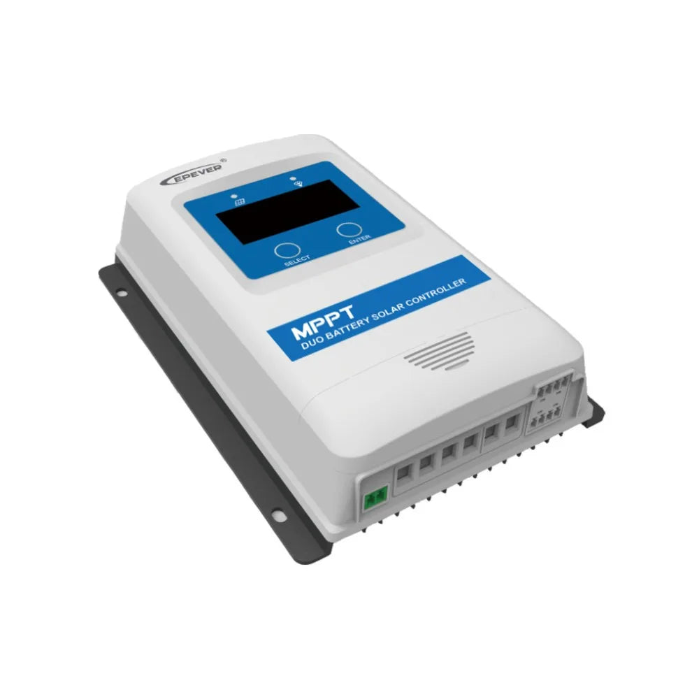 EPEVER DuoRacer MPPT Solarladdningsregulator 10A 20A 30A – Dubbelt batterisystem DR-serien