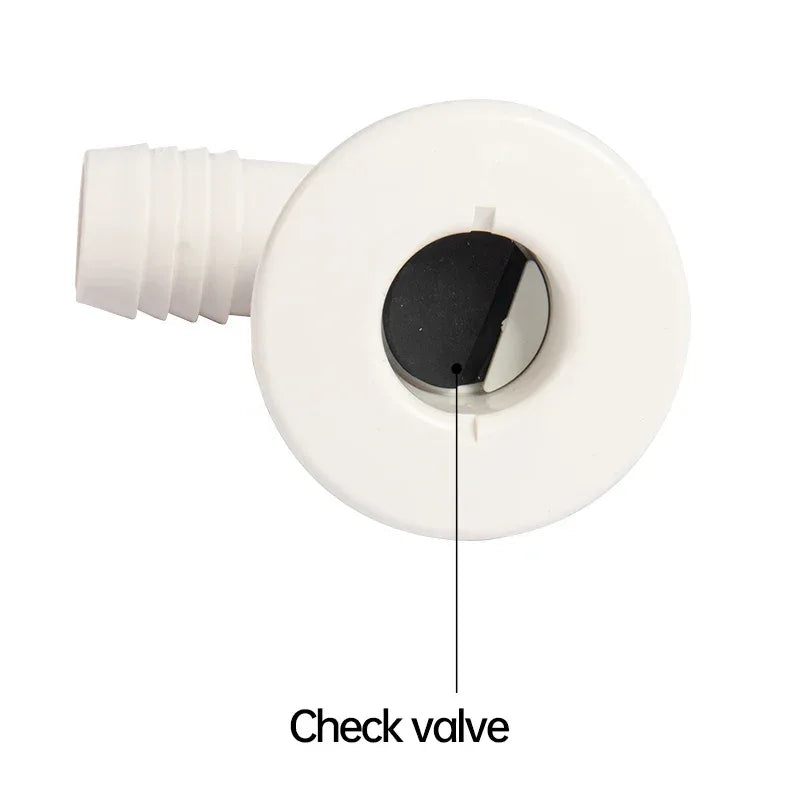 90° Marin Dränering Utlopp - Båt Länspump Avlopp