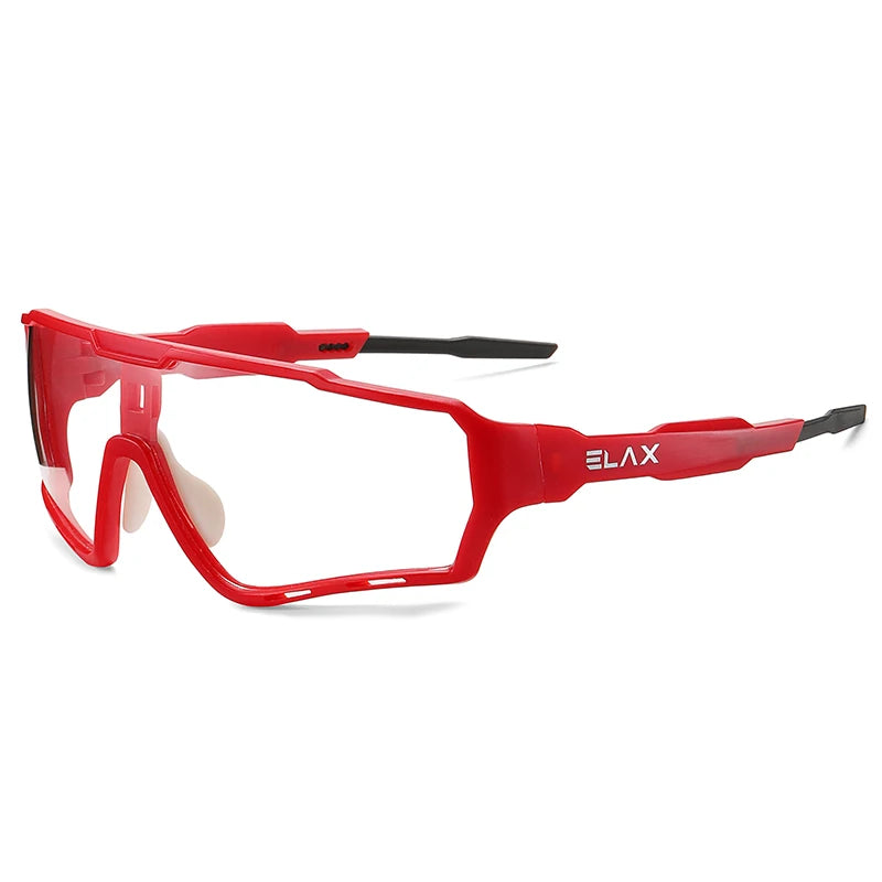 ELAX Fotokromatiska Sportglasögon – Unisex Cykel & MTB