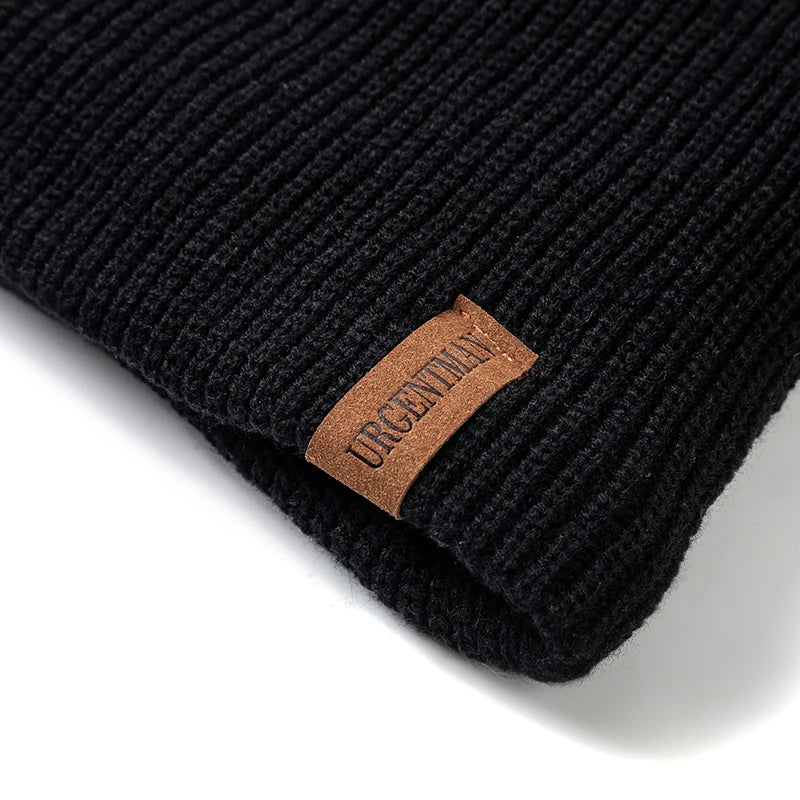 Pälsfodrad Vintermössa - Extra Varm Beanie med Fleecefoder | Unisex Dam & Herr