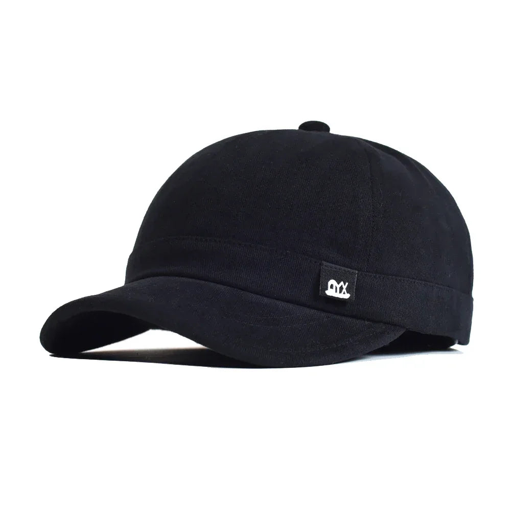 Vintage Baseballkeps Dad Hat - Bomull Unisex Justerbar Trucker Keps black Adjustable 56-59 cm
