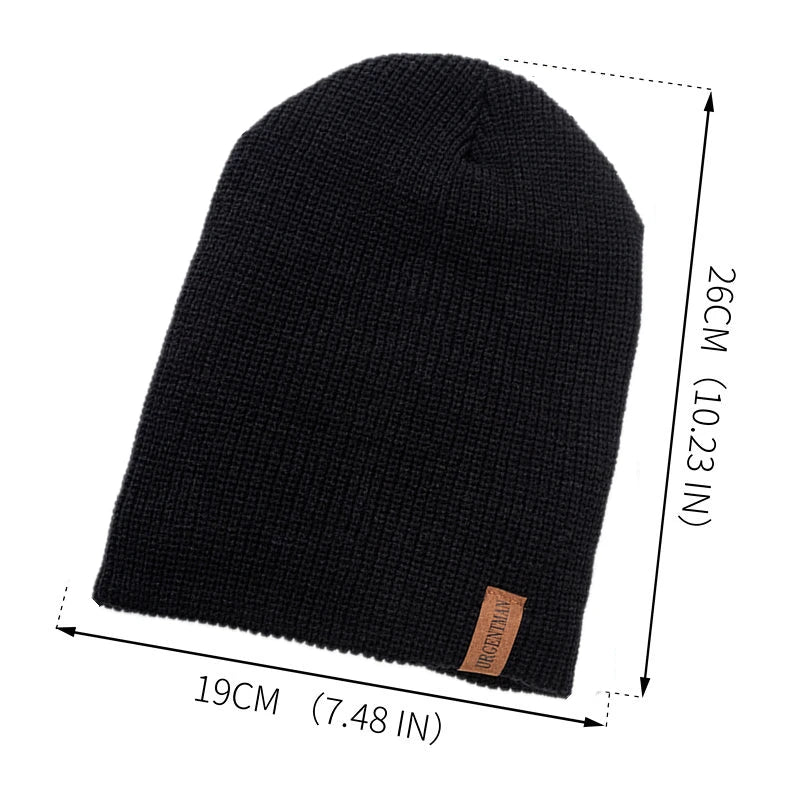 Pälsfodrad Vintermössa - Extra Varm Beanie med Fleecefoder | Unisex Dam & Herr