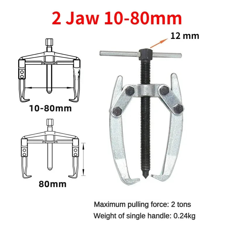 Professionell Lageravdragare - Ditt Oumbärliga Verktyg för Precisionsdemontering 2 Jaw 10-80mm