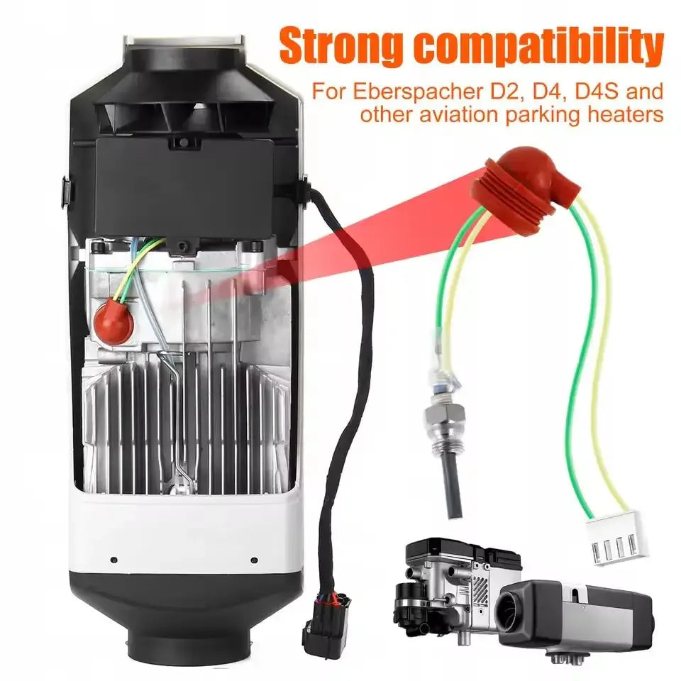 Keramiskt Glödstift 12V för Dieselvärmare 2KW-8KW - Reparationskit Parkeringsvärmare