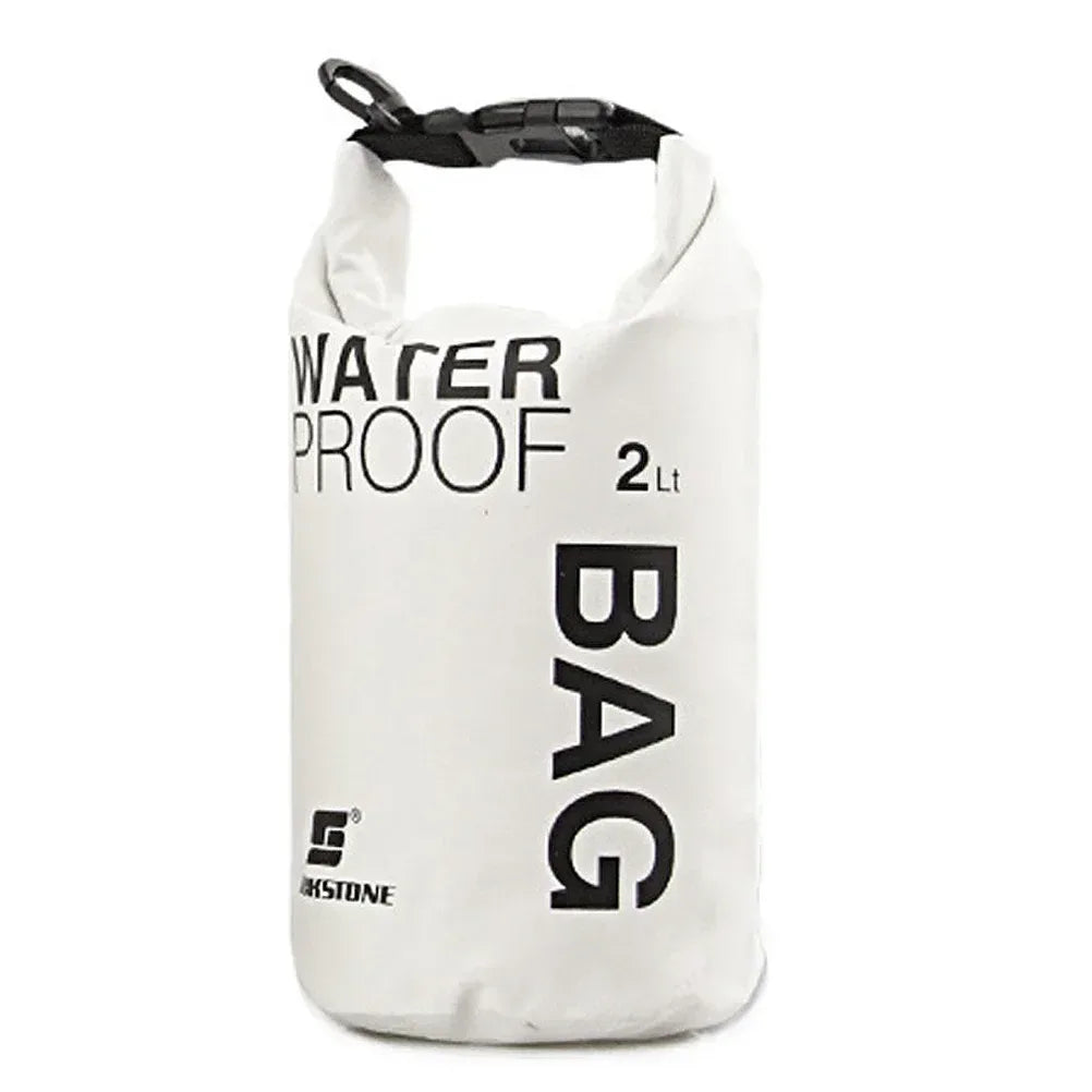 Vattentät Drybag 2L - Kompakt Förvaringspåse för Outdoor & Vattensport White28.50X11.50X11.