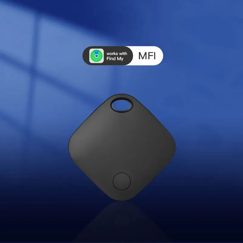Smart Bluetooth GPS Tracker Works with Find My APP Anti Lose Reminder Device for Iphone Tag Replacement Locator MFI Rated