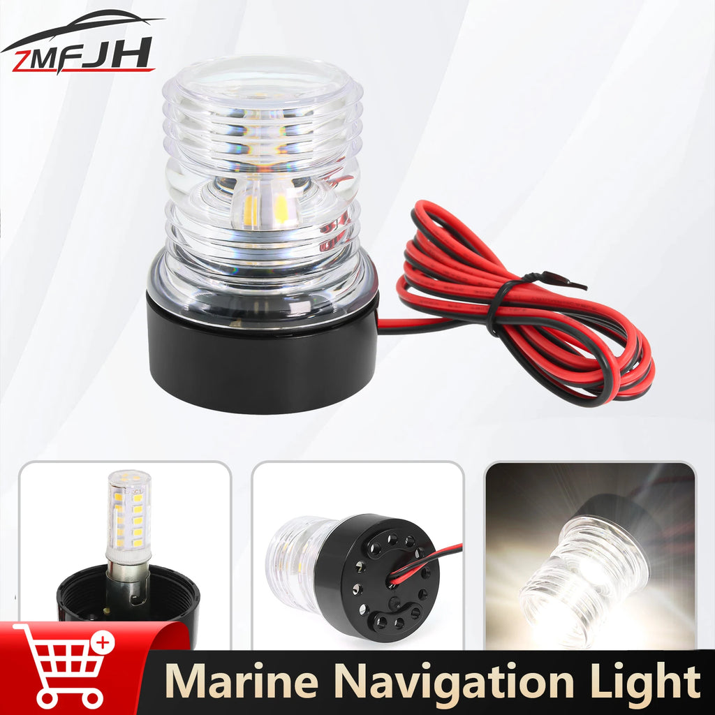 LED Ankarlykta 12V - 360° Navigationsljus för Båt och Yacht