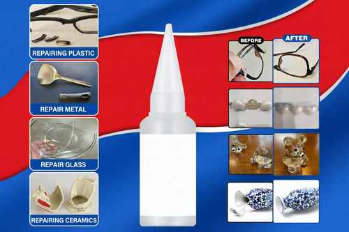 10-pack 502 Superlim Snabbtorkande Cyanoacrylat - Universellt Lim för Läder Gummi Glas Trä Metall