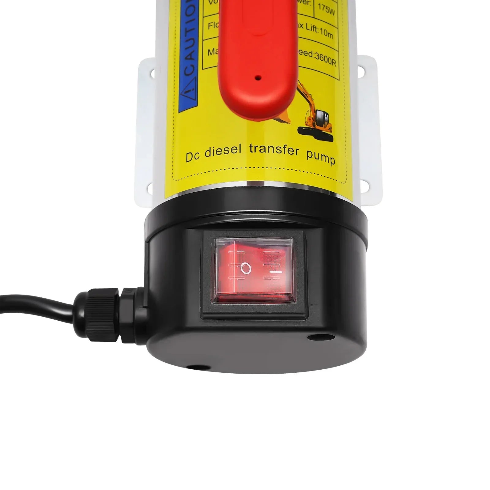 Elektrisk Dieselpump 12V 175W - Automatisk Bränslepump med Pistol 45L/min