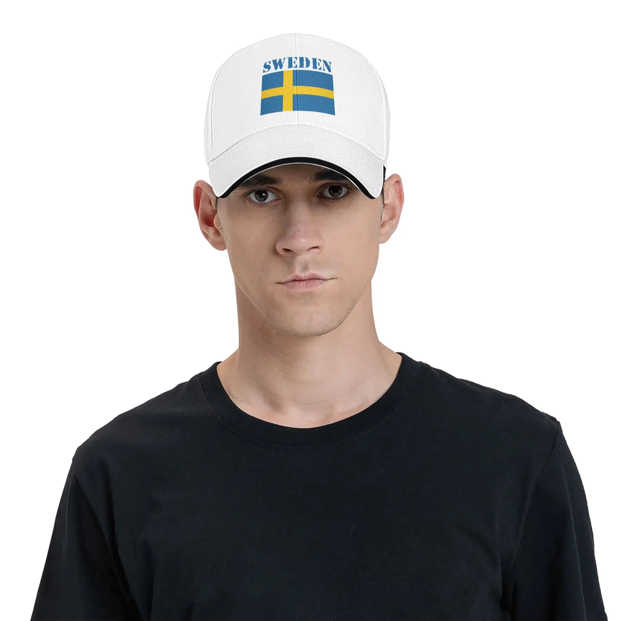 Sverige Flagga Baseballkeps - Andningsbar Dad Hat Snapback Unisex