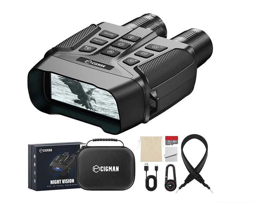 Nattsynskikare - 3.99" Skärm, 5000mAh, 5x Zoom