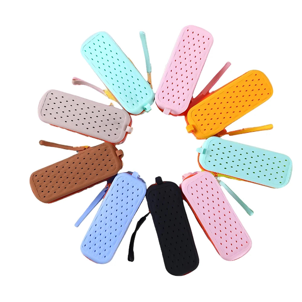 Eyeglasses Storage Protector Silicone Swimming Bag Soft Eyeglasses Case Swimming Gear Breathable Eyeglasses Protective Case