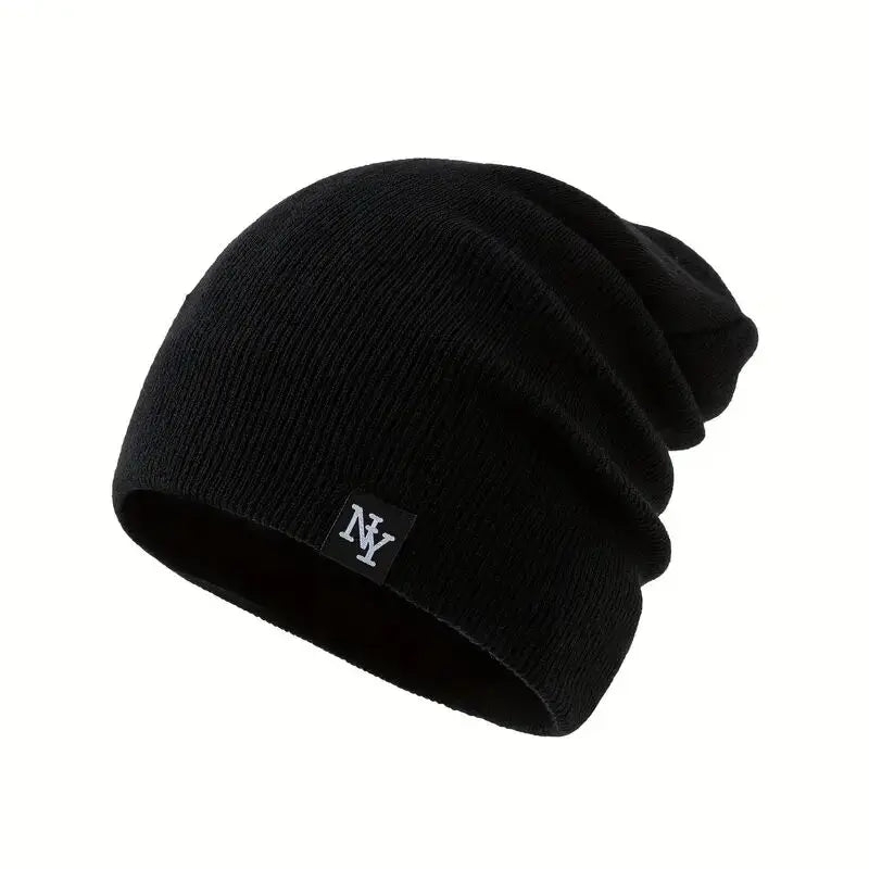 Stickad Mössa - Varm Vintermössa för Dam & Herr | Akryl Beanie