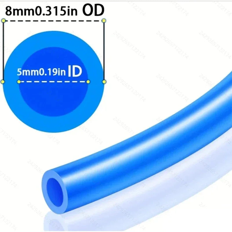 Luftkompressorslang med Snabbkoppling - Flexibel PU-slang 10/20/30m