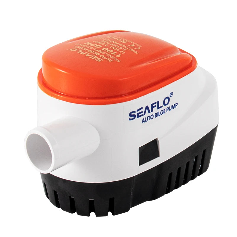Premium Marin Länspump 12V/24V - Automatisk Dykbar Pump för Båt & Yacht