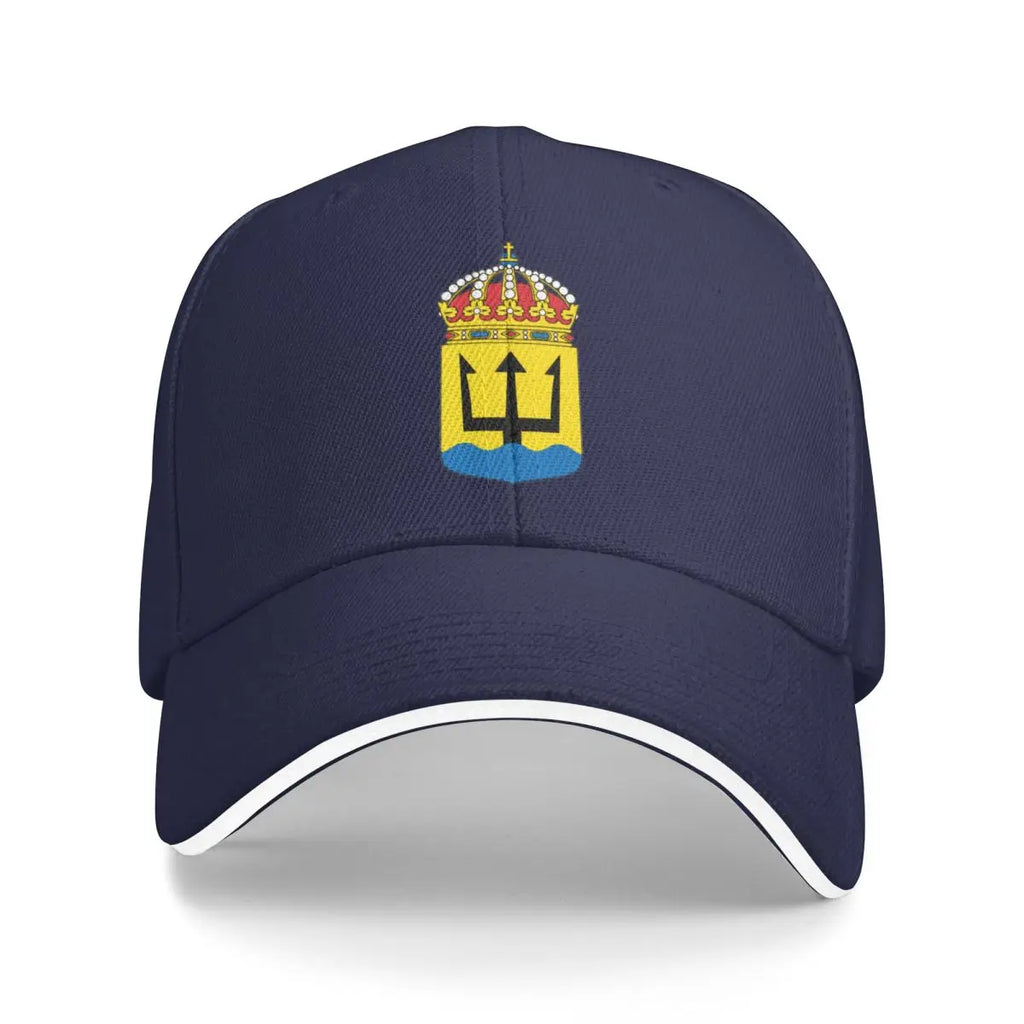 Första Ubåtsflottiljen Sverige Keps - 1st Submarine Flotilla Baseballkeps Navy Blue