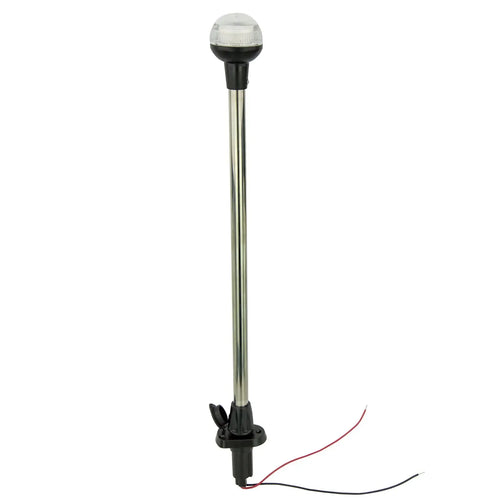 12V Marin Akter- & Ankarljus – 24" LED-Stolpljus för Båtar