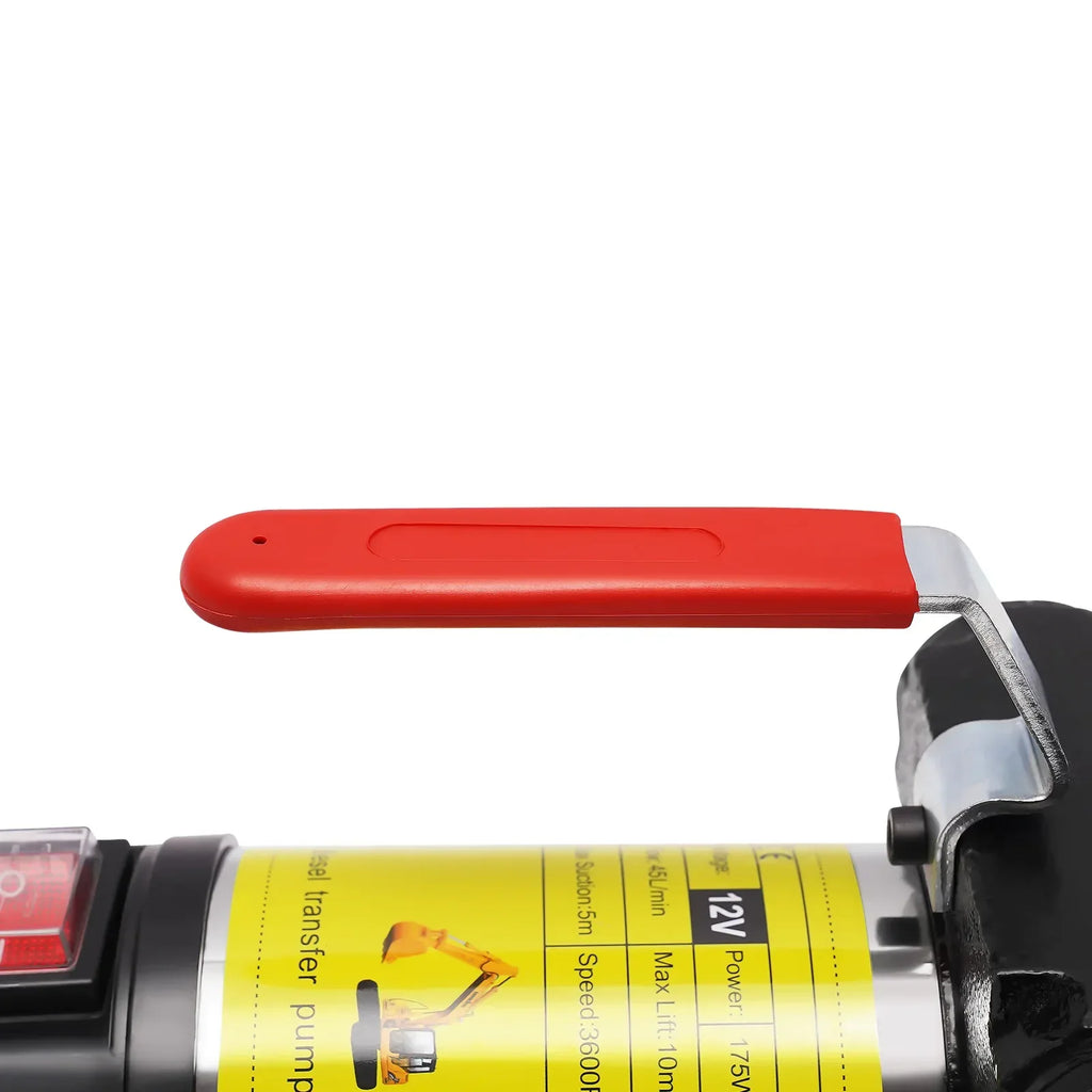 Elektrisk Dieselpump 12V 175W - Automatisk Bränslepump med Pistol 45L/min