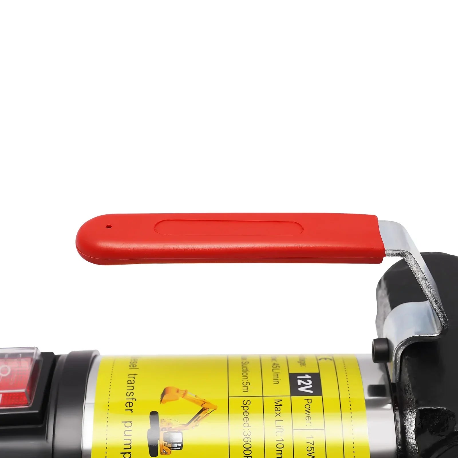 Elektrisk Dieselpump 12V 175W - Automatisk Bränslepump med Pistol 45L/min