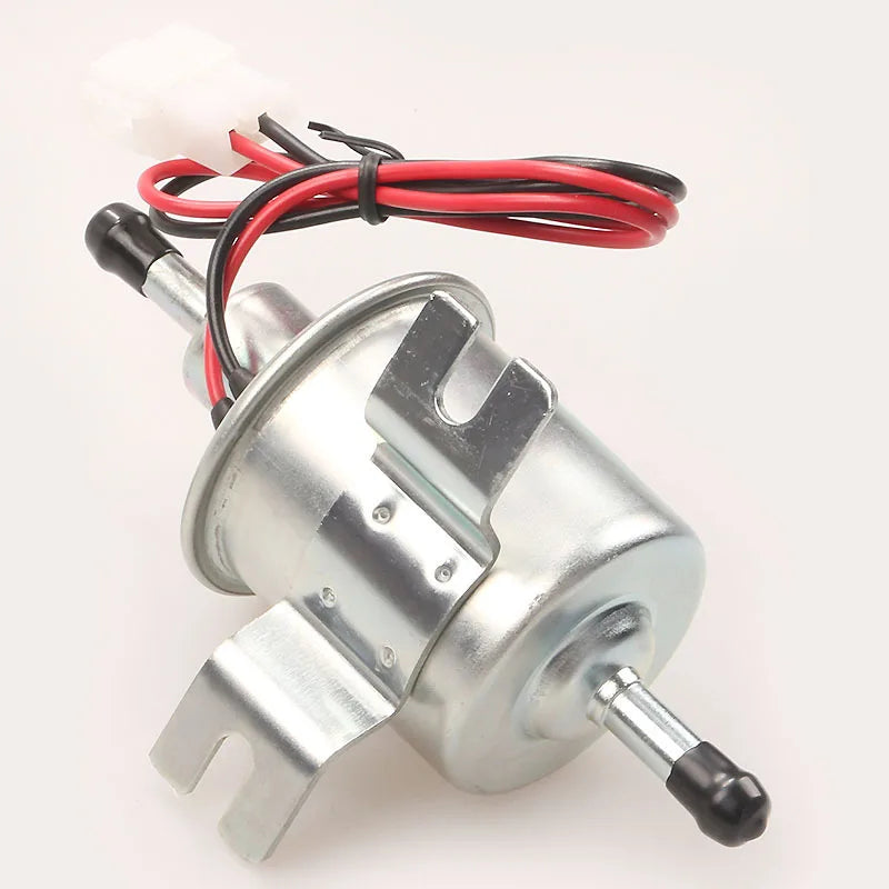 12V Universell Elektrisk Bränslepump HEP-02A – Diesel & Bensin, Lågtryck för Bil, MC & ATV