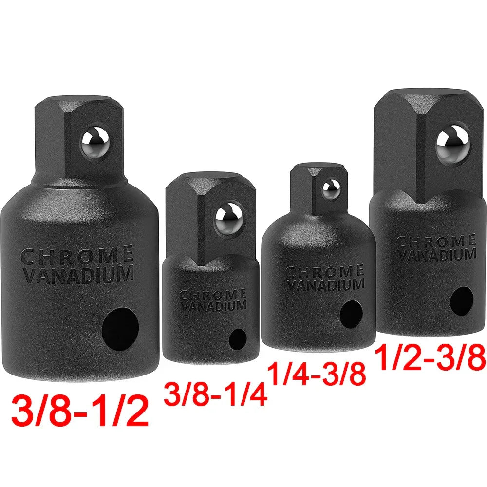 Professionell Hylsadapter Set - 4/6/8/10 Delar Impact Socket Wrench Adapter 4PCS