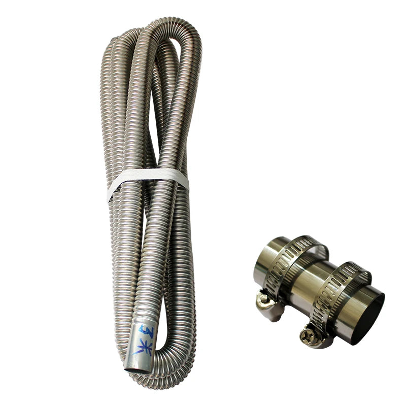 Avgasrör för Dieselvärmare - Rostfritt Stål 60-300cm