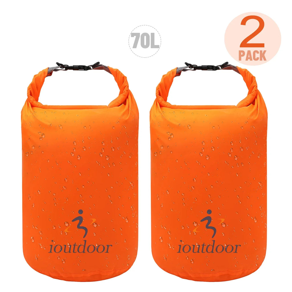 Vattentät Kajakväska 2L/5L/10L 2X70LOrange M