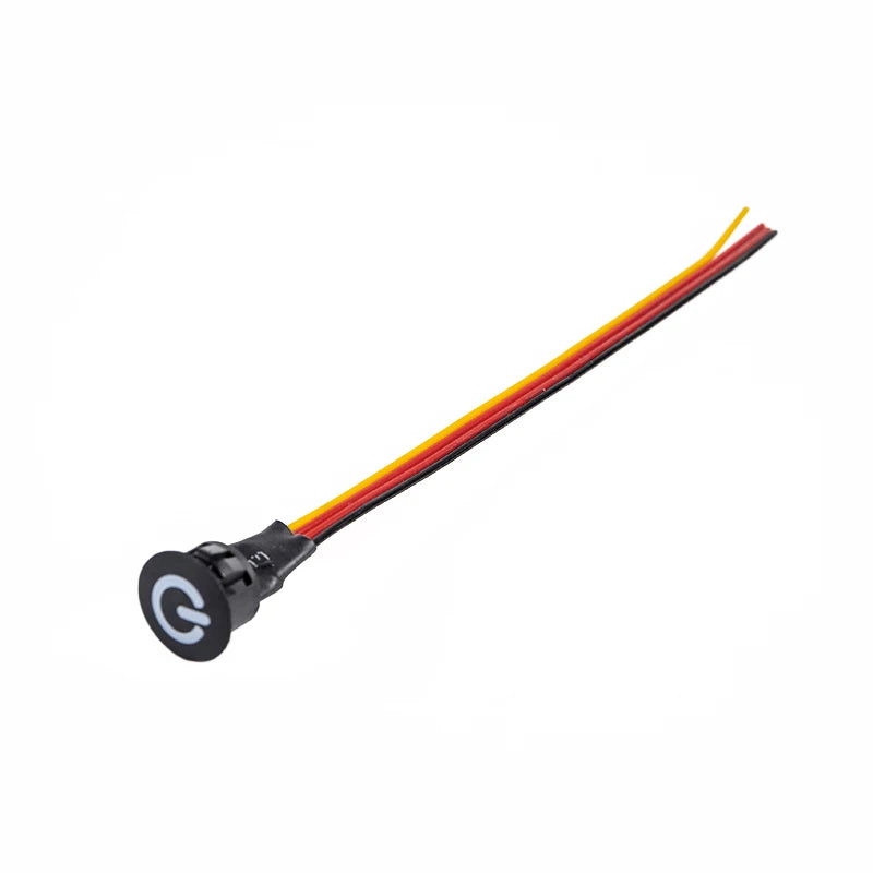 Touch Sensor LED Dimmer 5V-24V - Smart Strömbrytare för LED-Strip Svart 3.7-4.2V 10mm