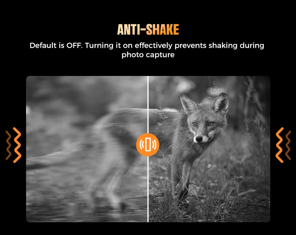 Nattsynskikare - 3.99" Skärm, 5000mAh, 5x Zoom