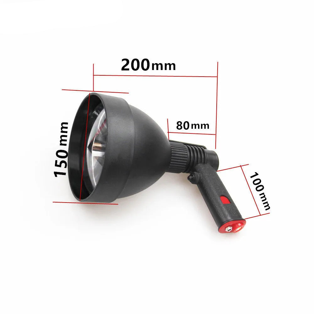 Professionell LED-strålkastare 25W för jakt och outdoor - 2500LM, räckvidd 400m