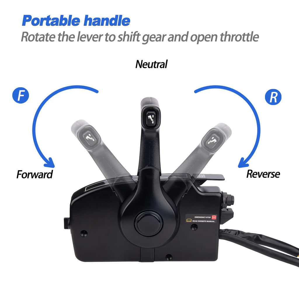 Fjärrkontrollbox för utombordare 881170A15 med Trim & Tilt