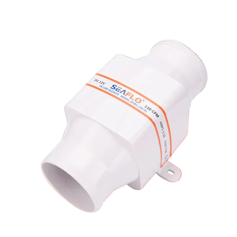 3" 12V Inline Marin Blåsare för Båt Läns, Byssa, Motor | Ventilation & Kylning vit