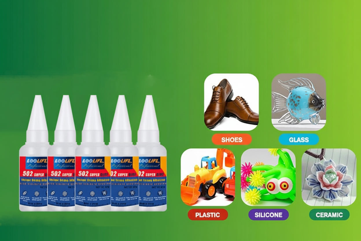 LOOLIFL Skoklister 20ml - Starkt Vattentätt Lim för Skor Stövlar Sulor Reparation
