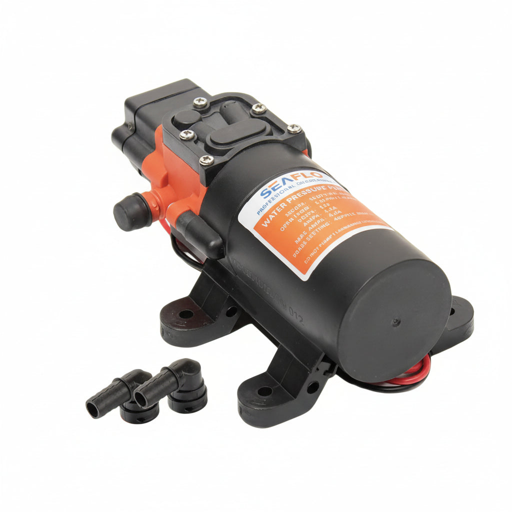 SEAFLO-21 Membranpump 12V/24V - Kompakt Vattenpump för Husbil & Båt