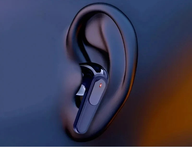 Trådlösa Bluetooth Hörlurar - Premium Noise Cancelling Headset med Mikrofon & HiFi Stereo Sound - Sport Earbuds för iPhone & Android.