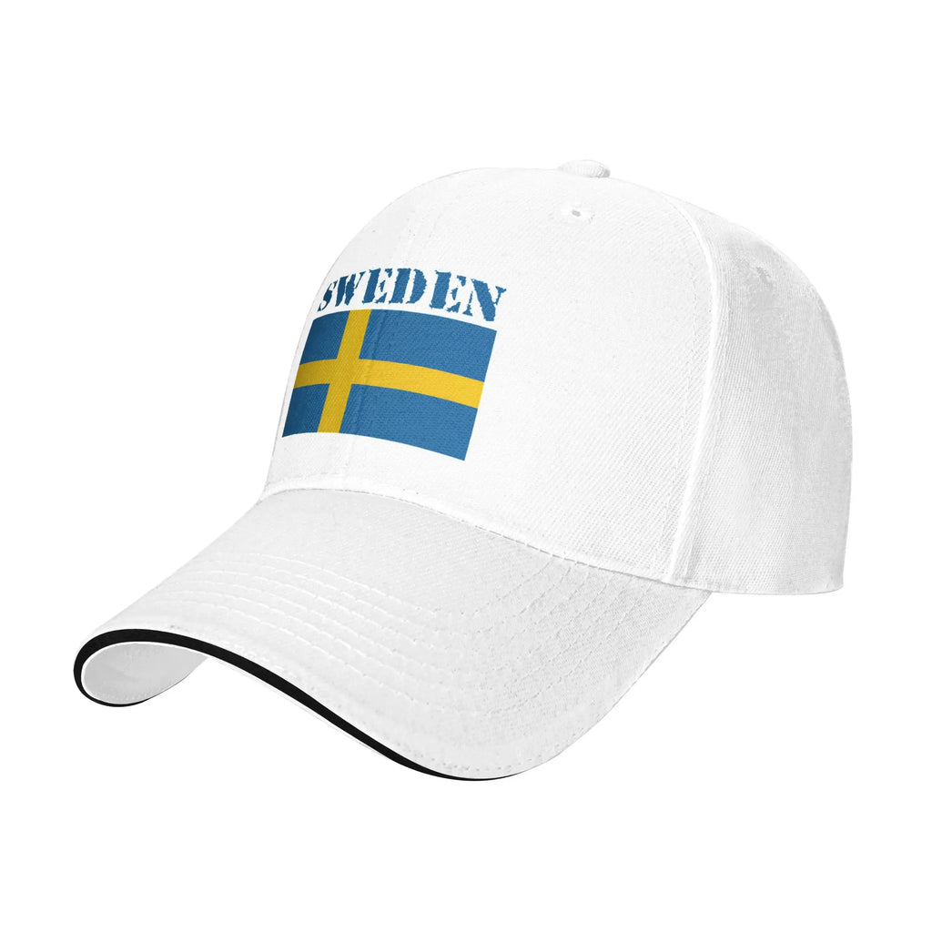 Sverige Flagga Baseballkeps - Andningsbar Dad Hat Snapback Unisex