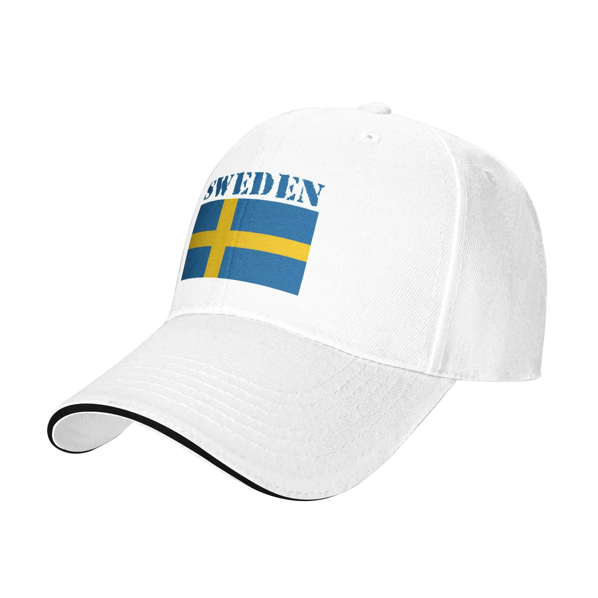 Sverige Flagga Baseballkeps - Andningsbar Dad Hat Snapback Unisex