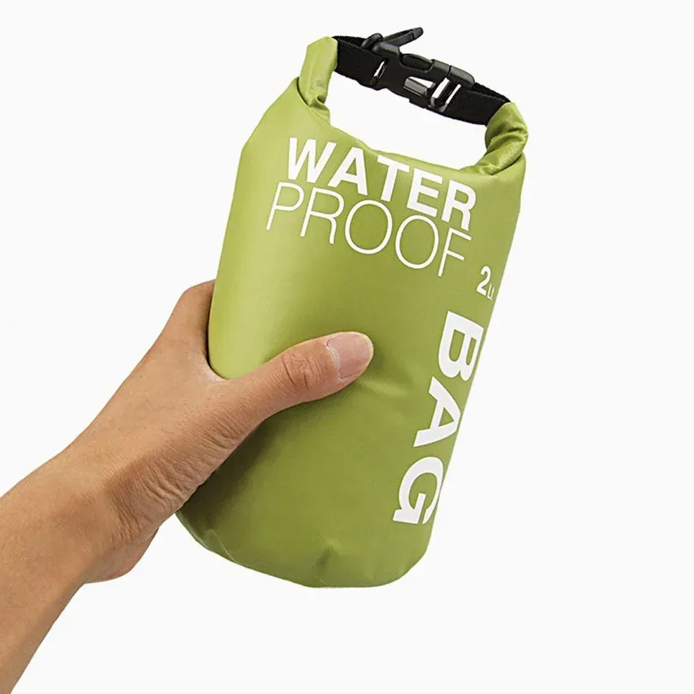 Vattentät Drybag 2L - Kompakt Förvaringspåse för Outdoor & Vattensport