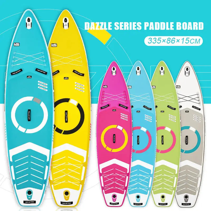 Uppblåsbar SUP Board 335cm - Stand Up Paddleboard för Surfing och Racing