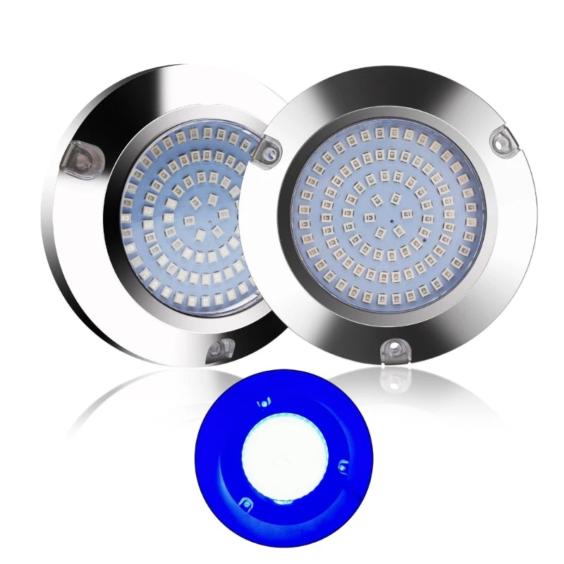 Premium LED Navigationsbelysning för Båt - 90 LED Akterspegel Lampa -2PC-Blue