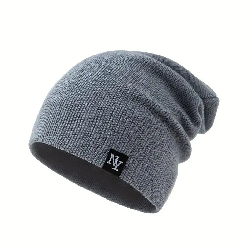 Stickad Mössa - Varm Vintermössa för Dam & Herr | Akryl Beanie 1pc 57